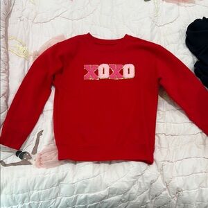 XOXO Kids Bright Red Sweatshirt